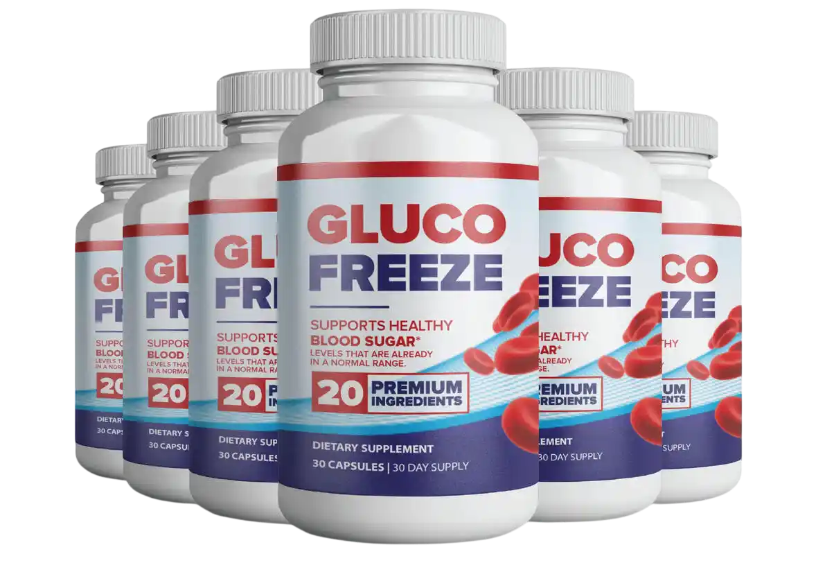 GlucoFreeze six bottle 180 day supply best value